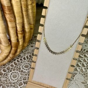 Collier Feuilles de Lumière