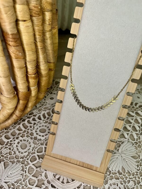Collier Feuilles de Lumière