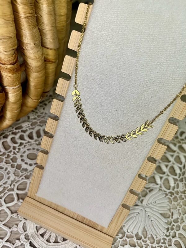 Collier Feuilles de Lumière
