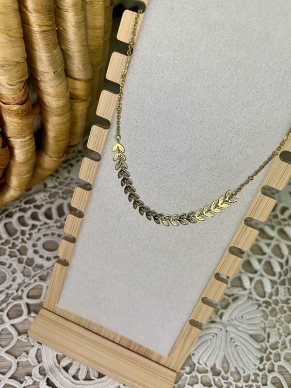 Collier Feuilles de Lumière