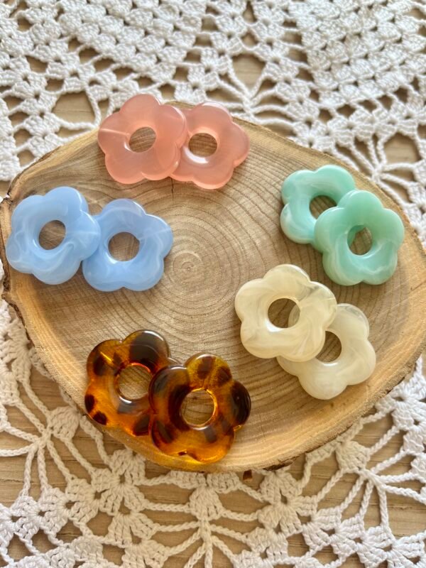Boucles d'oreilles Marguerite Pop