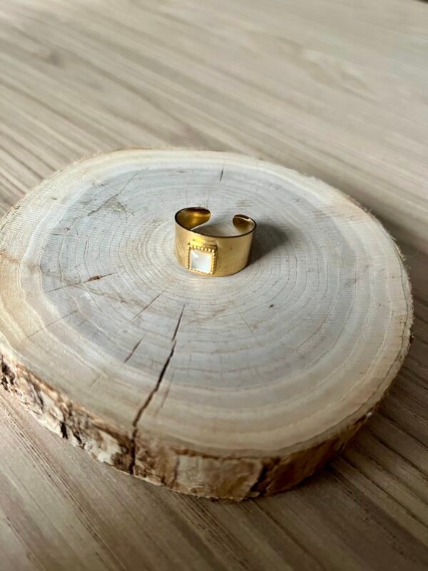 Bague Éclat nacré