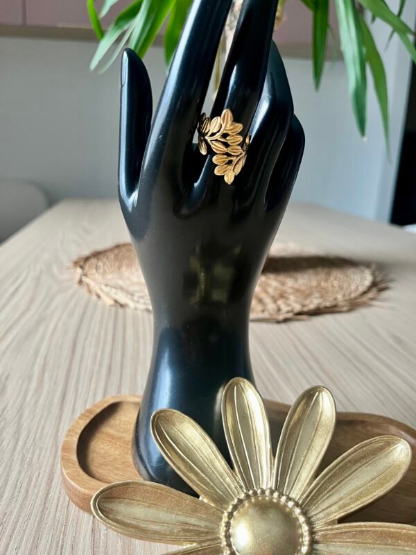 Bague Feuillage doré