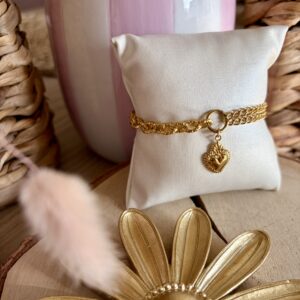 Bracelet Coeur Précieux